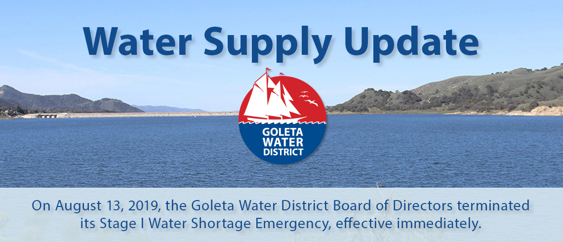 Water Supply Update End of Water Shortage Graphic Article Header